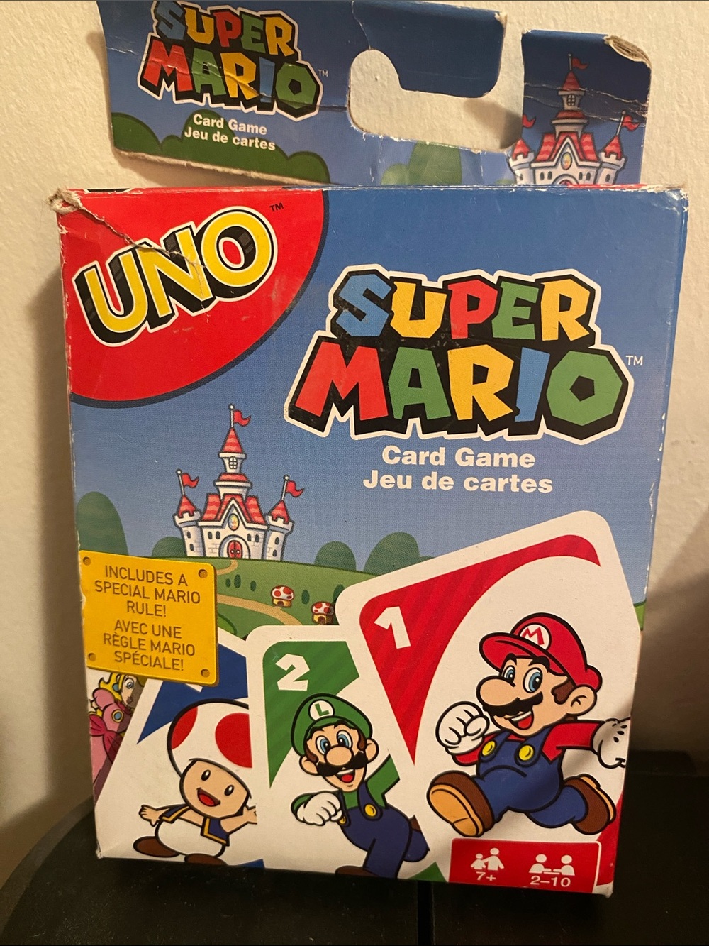 UNO Super Mario Card Game